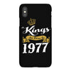 kings are born in 1977 iPhoneX