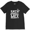 eat plants lift heavy V-Neck Tee