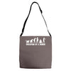 evolution of a zombie Adjustable Strap Totes