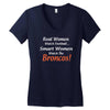 real women watch Women's V-Neck T-Shirt