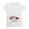 Disculpame Ya Es Marzo? Ladies Fitted T-Shirt