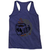death before decaf white Racerback Tank