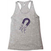 powerful magnet Racerback Tank