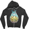 totoro forest Zipper Hoodie