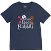 peace love rabbits V-Neck Tee
