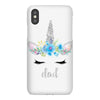 birthday unicorn family series dad iPhoneX Case