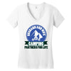 camping for life;Husband and wife Women's V-Neck T-Shirt