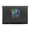 spooky city creatures   hockey team Accessory Pouches