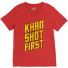 who shot first V-Neck Tee