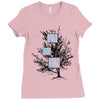 pockets of spring Ladies Fitted T-Shirt