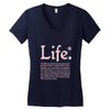 life  available for a limited time only Women's V-Neck T-Shirt