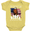 Honor Those Who Place Their Life On The Line Baby Bodysuit
