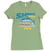 sharks will kill you Ladies Fitted T-Shirt