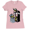 minion mischief Ladies Fitted T-Shirt