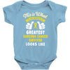 This is What The Worlds Greatest Sarcoma Cancer Survivor Looks Like Baby Bodysuit