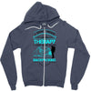 I Dont Need Therapy I Just Need Backpacking Zipper Hoodie
