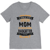 Super Cool Mom Of A Freaking Awesome Granddaughter V-Neck Tee