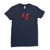 blood first Ladies Fitted T-Shirt