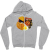 funny full english breakfast, ideal gift or birthday present Zipper Hoodie