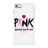 pink spread the hope iPhone 7 Case