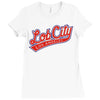 lob city Ladies Fitted T-Shirt