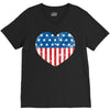 usa flag 2 V-Neck Tee
