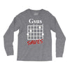 gsus saves chord Long Sleeve Shirts