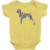 zebra pattern Baby Bodysuit