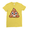 pizza shit Ladies Fitted T-Shirt