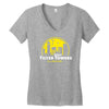visit tilted towers fortnite Women's V-Neck T-Shirt