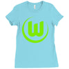 vfl wolfsburg die Ladies Fitted T-Shirt