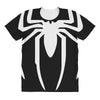 black funny glow in dark glowing All Over Women's T-shirt