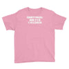 fairytales are for children Youth Tee