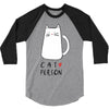 cat love person! 3/4 Sleeve Shirt