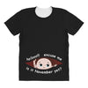 November Peeking Out Baby Boy All Over Women's T-shirt