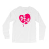 kawaii suki cute heart tee japanese kanji Long Sleeve Shirts