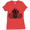 old schol Ladies Fitted T-Shirt