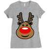 rudolph Ladies Fitted T-Shirt