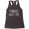 married with cats Racerback Tank