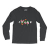 Femen with Flowers Long Sleeve Shirts
