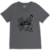 trollface steamboat V-Neck Tee