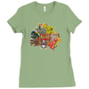 party animals Ladies Fitted T-Shirt