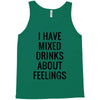 mixed drinks about feelings Tank Top