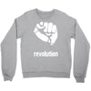 power to the people fist revolution Crewneck Sweatshirt