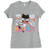 playing games Ladies Fitted T-Shirt