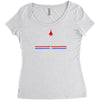 your ego is writing checks boyfriend Women's Triblend Scoop T-shirt