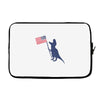 Patriotic T-Rex Laptop sleeve