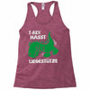 t rex hasst liegest&uuml;tze Racerback Tank