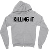 killing it bullet Zipper Hoodie