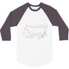 an exhaustive guide to cuts of meat 3/4 Sleeve Shirt
